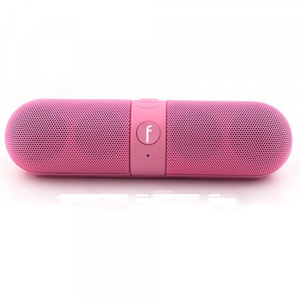 Wholesale Five Star Pill Portable Bluetooth Speaker (Pink)